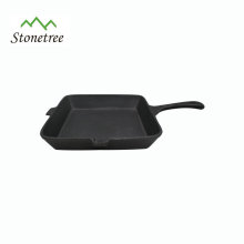 Square Blacking Coating Skillet Pan